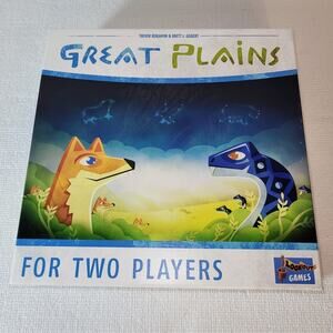 Great Plains: Strategy Board Game - Two Player - Lookout Games Complete 10+